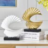Elegant Spiral Sculpture - Modern Home Decor Art Piece for Living Room & Office
