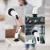 Cordless electric scrubber cleaning tile, stove top, sofa upholstery and car glass
