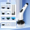 Multi‑purpose cordless electric cleaning scrubber full accessory kit
