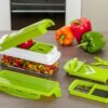 12 in 1 vegetable chopper multifunctional vegetable dicer slicer with storage container 12 in 1 vegetable chopper multifunctional vegetable dicer slicer with storage container