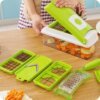12-in-1 Vegetable Slicer with Interchangeable Blades and Built-In Collection Container  22 reviews