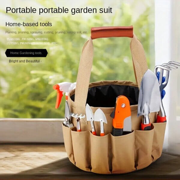 10-Piece Gardening Kit with Storage Bag – Complete Tool Set for Yard Maintenance