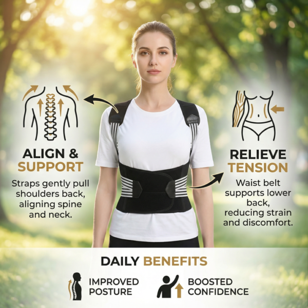 Comfortable Back Posture Corrector Belt