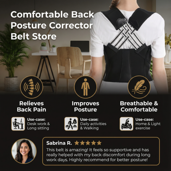 Comfortable Back Posture Corrector Belt