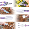 10-Piece Garden Tool Kit: Essential Ergonomic Tools for Beginners