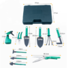 10-Piece Garden Tool Kit: Essential Ergonomic Tools for Beginners