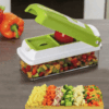 12-in-1 Vegetable Slicer with Interchangeable Blades and Built-In Collection Container  22 reviews