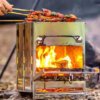 Camping Stove – Portable Wood-Burning Cooker for Outdoor Cooking