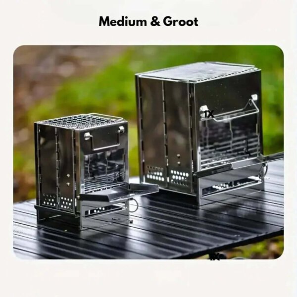 Camping Stove – Portable Wood-Burning Cooker for Outdoor Cooking