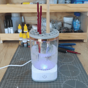 BrushClean Pro 2 Electric Paint Brush Cleaner step by step operation guide