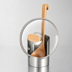 Multifunctional kitchen utensil rack – can store pot lids, spatulas and cutting boards. 5 10006 1
