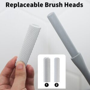 đ„While Supplies Last 40% OFF!đ Toe Gap Cleaning Brush 6 Crevice cleaning brush UK replaceable soft gel brush heads for toe gap foot care