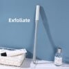 Grey Long Handle Exfoliating Crevice Cleaning Brush UK UK exfoliating crevice foot brush grey silicone long handle design