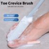 Soft Non-Abrasive Toe Crevice Cleaning Brush UK UK soft gel toe crevice cleaning brush for foot hygiene